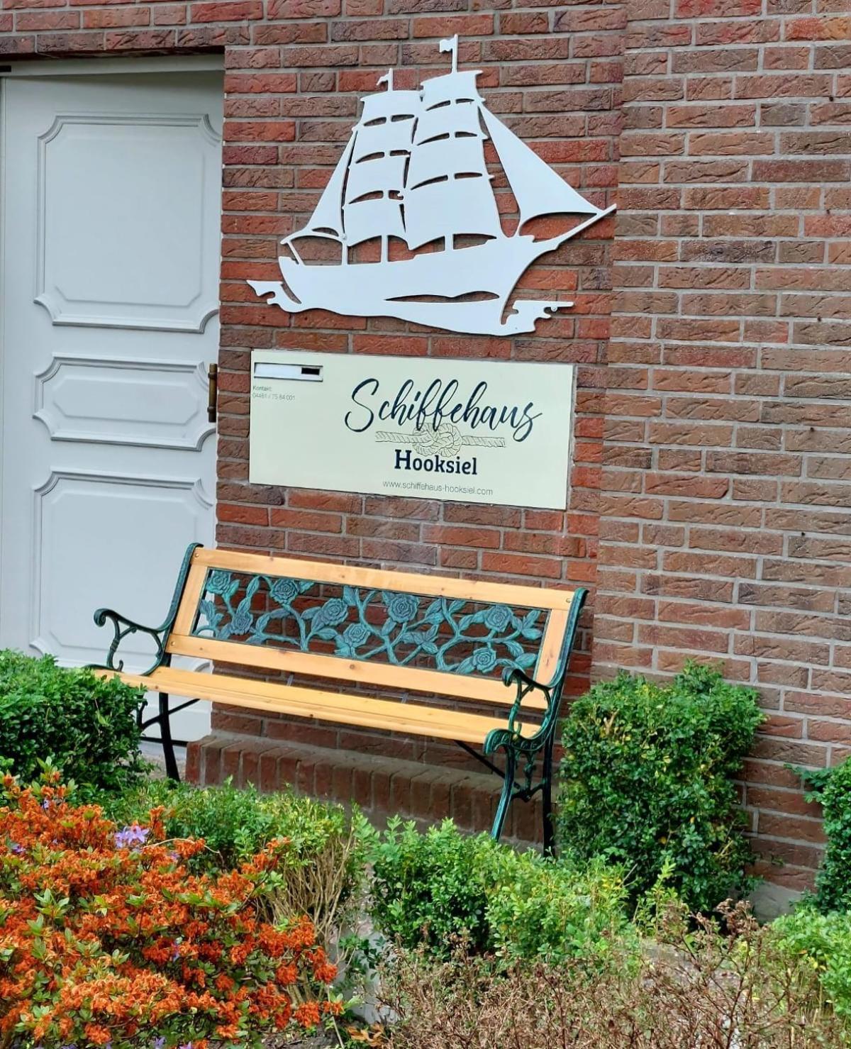 Ferienwohnung Kutter Im Schiffehaus Schillig Exterior foto